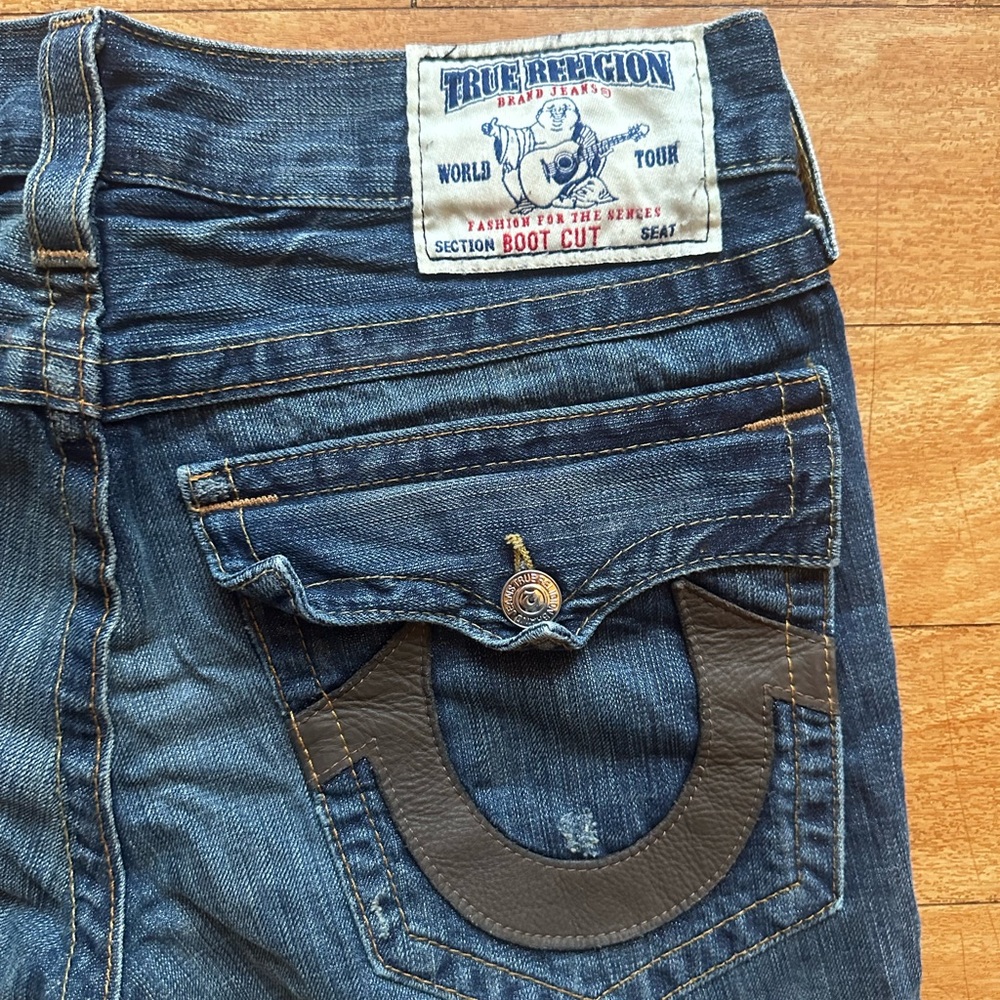True religión jeans size 33  good condition blue